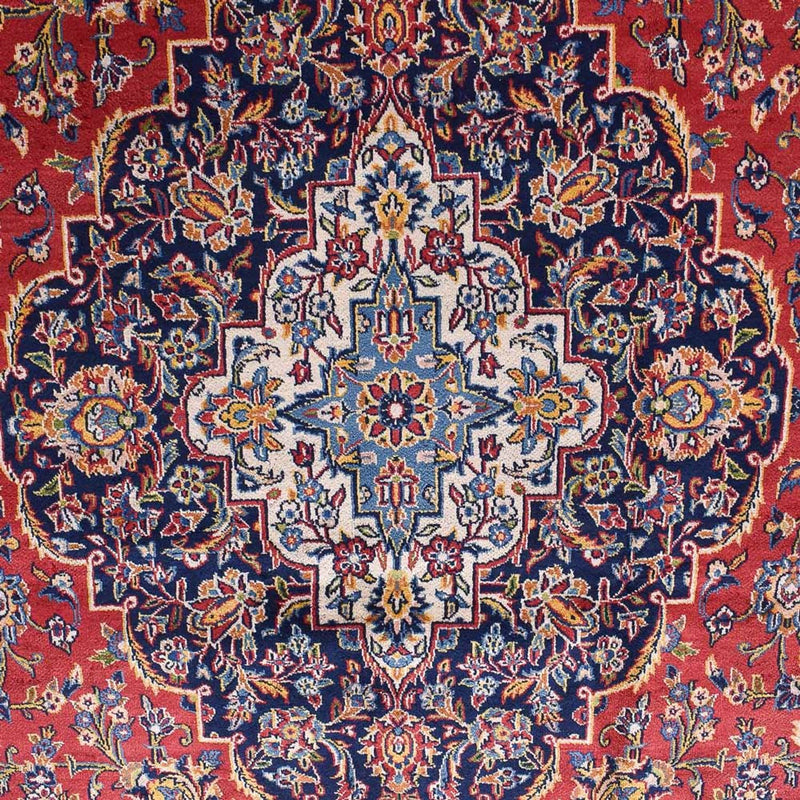 Persisk tæppe - Keshan - 452 x 310 cm - rød