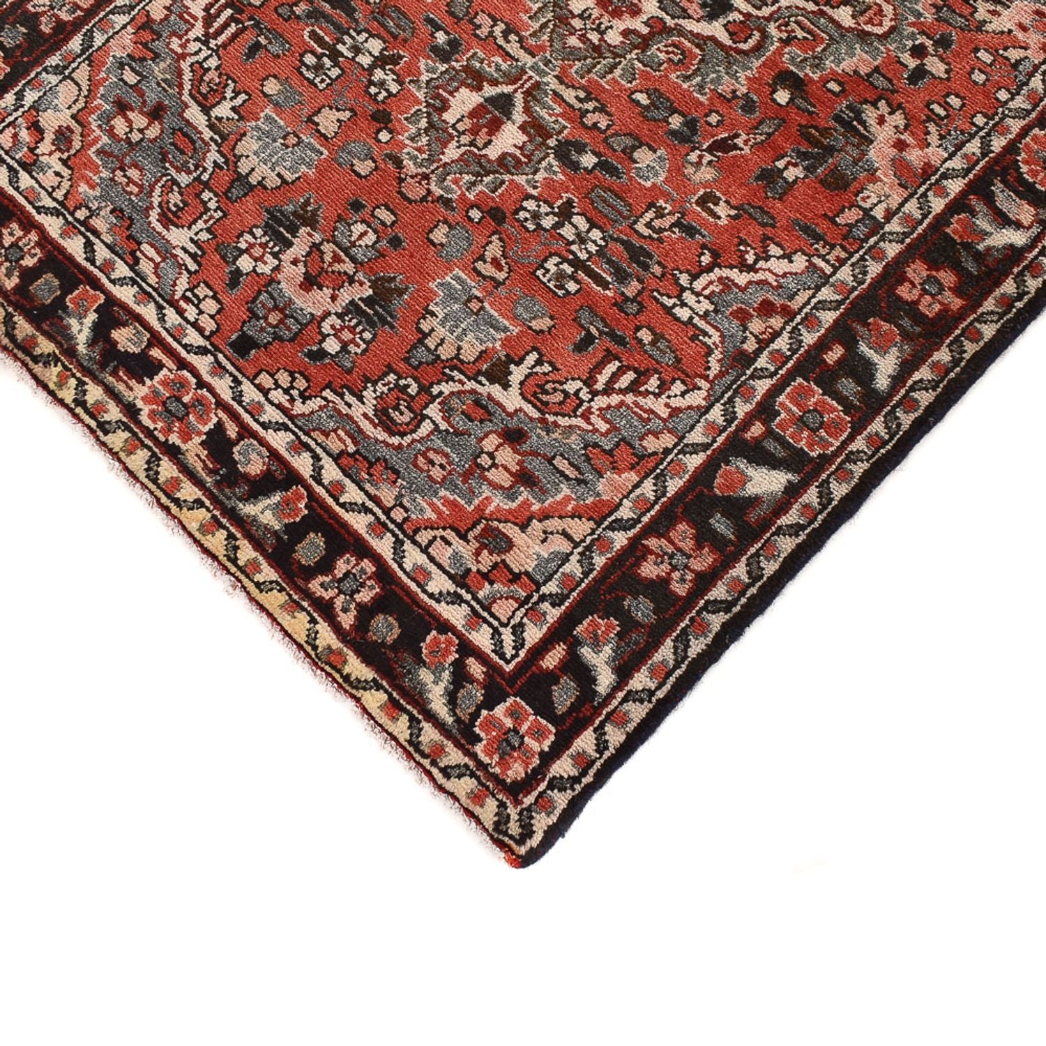 Løber Persisk tæppe - Nomadisk - 468 x 85 cm - lysrød