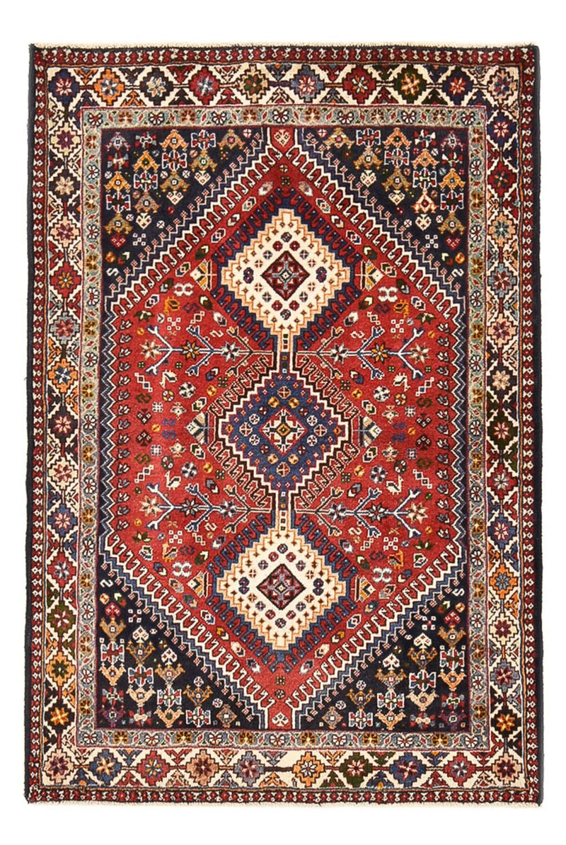 Persisk tæppe - Nomadisk - 147 x 97 cm - rød