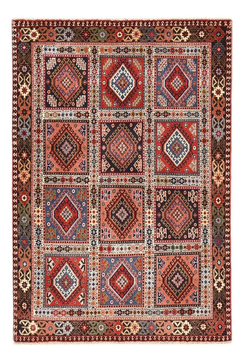 Persisk tæppe - Nomadisk - 148 x 100 cm - flerfarvet