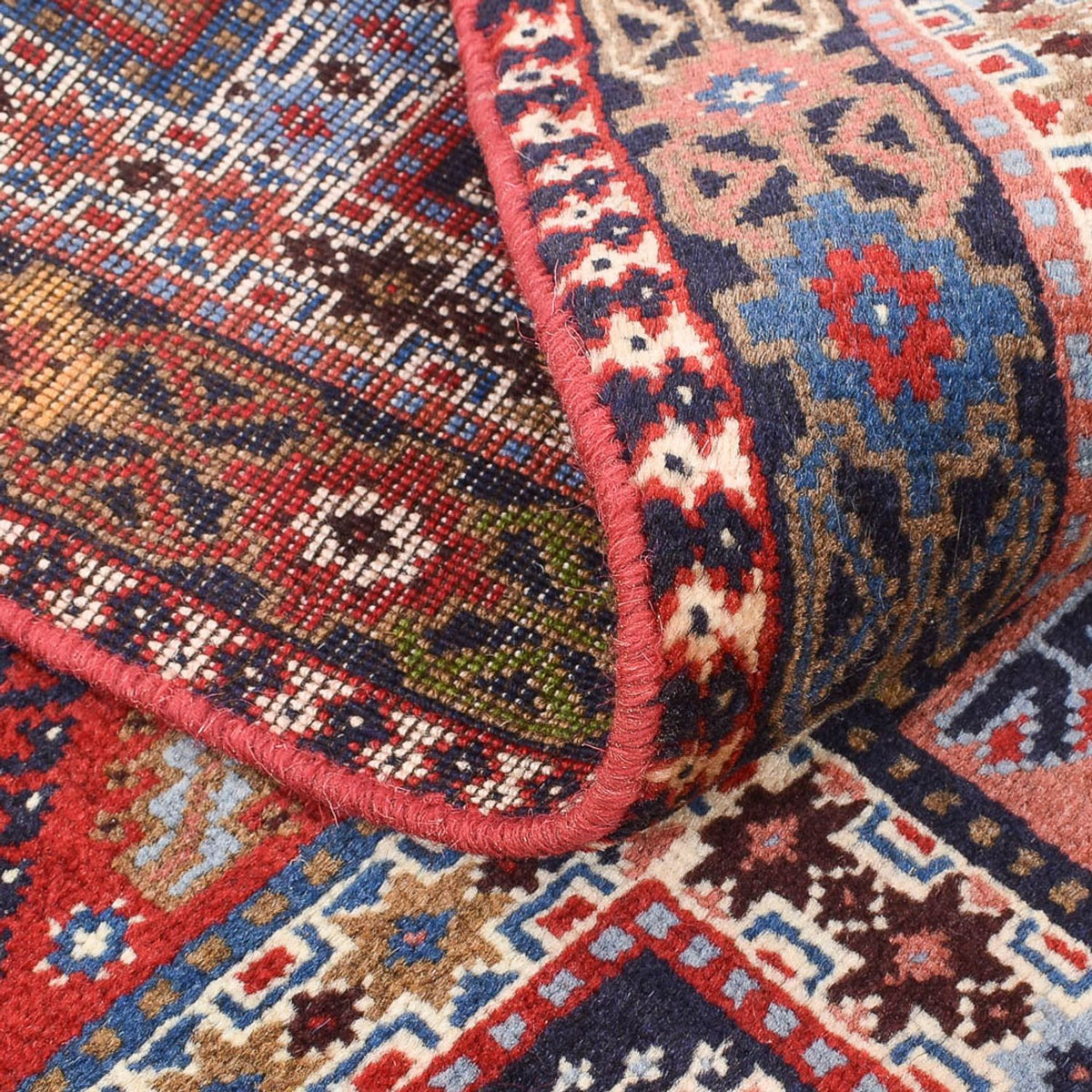 Persisk tæppe - Nomadisk - 148 x 100 cm - flerfarvet