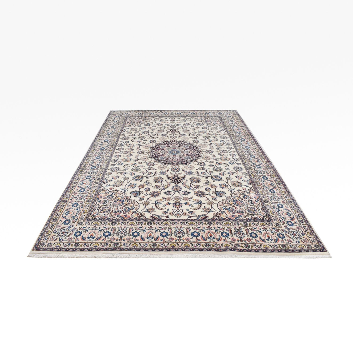 Persisk tæppe - Classic - Royal - 336 x 241 cm - lysegrå