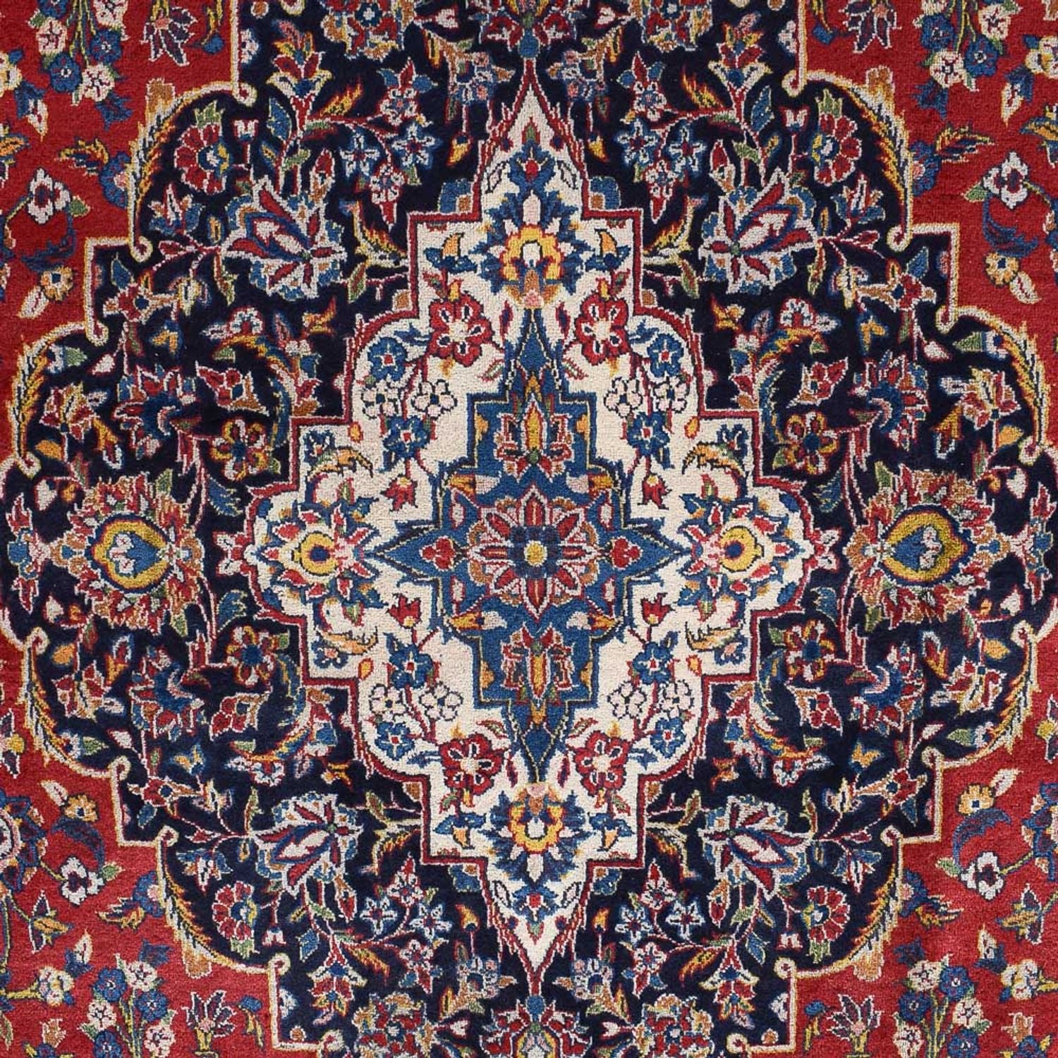 Persisk tæppe - Keshan - 482 x 295 cm - rød
