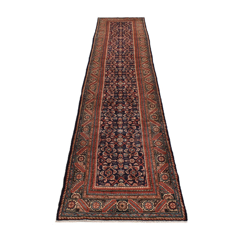 Løber Persisk tæppe - Nomadisk - 440 x 85 cm - mørk beige