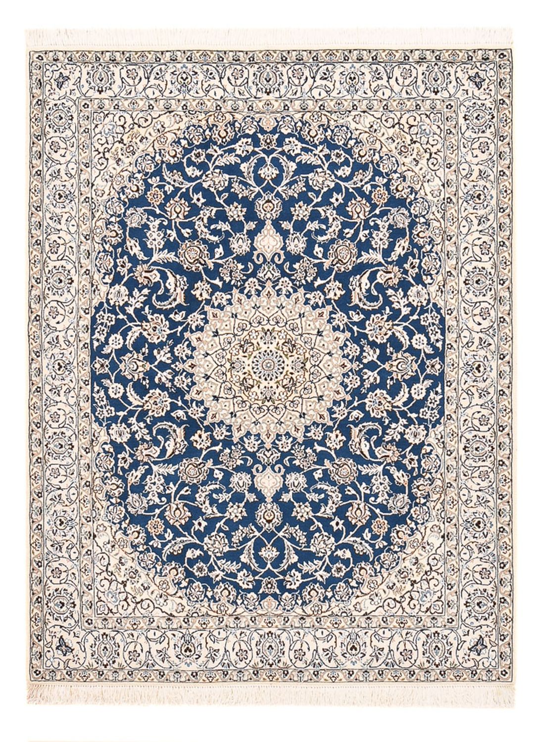 Persisk tæppe - Nain - Royal - 199 x 149 cm - blå