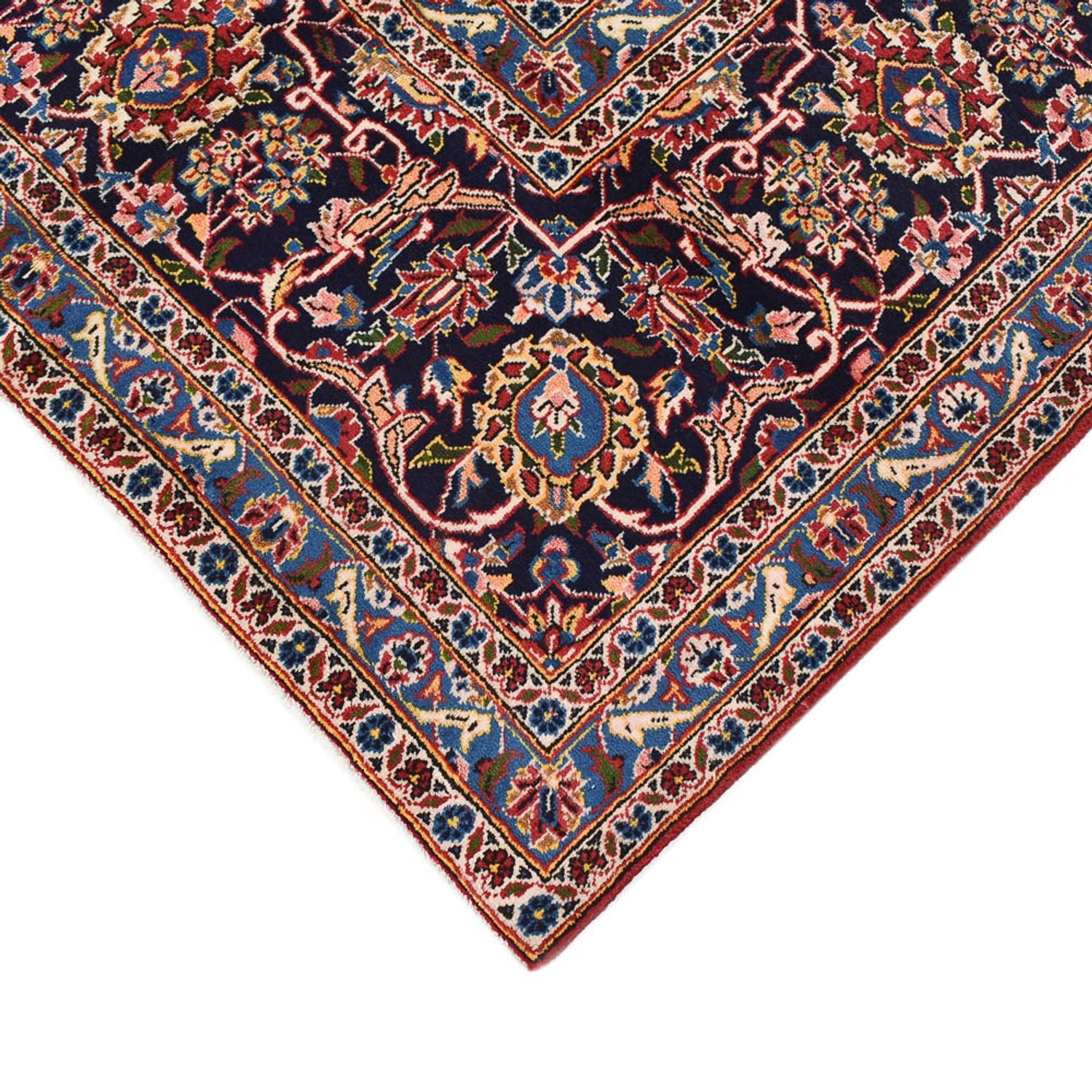 Persisk tæppe - Keshan - 459 x 306 cm - rød
