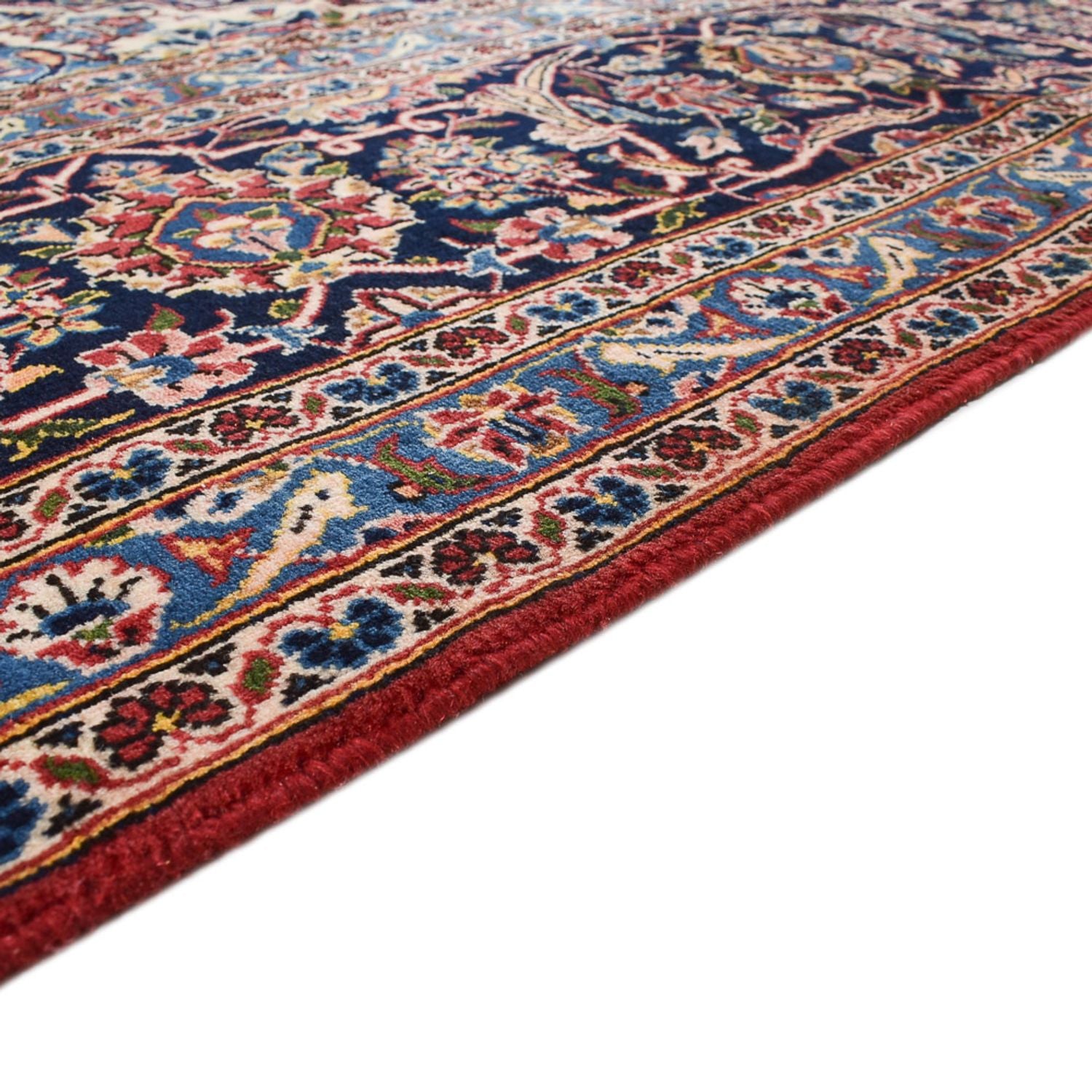 Persisk tæppe - Keshan - 459 x 306 cm - rød