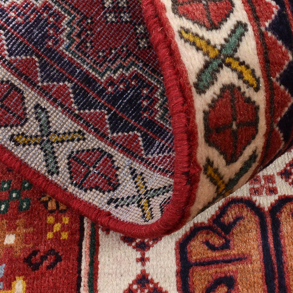 Løber Persisk tæppe - Nomadisk - 195 x 72 cm - rød