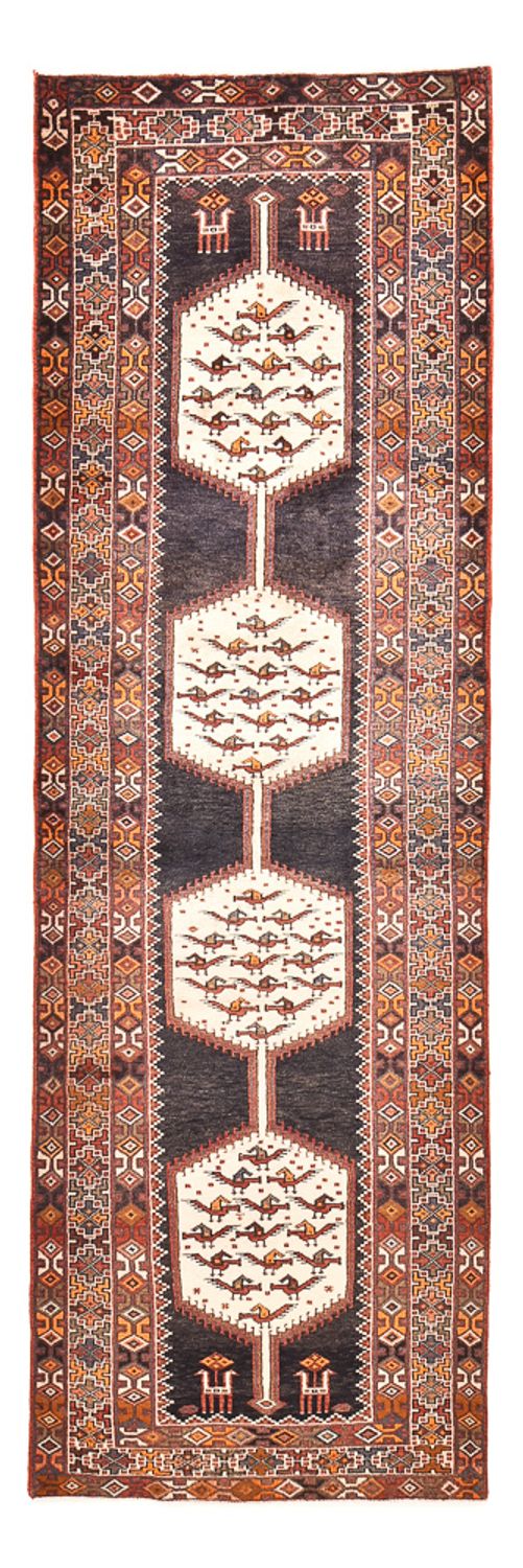 Løber Persisk tæppe - Nomadisk - 309 x 104 cm - flerfarvet