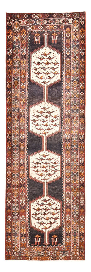Løber Persisk tæppe - Nomadisk - 309 x 104 cm - flerfarvet