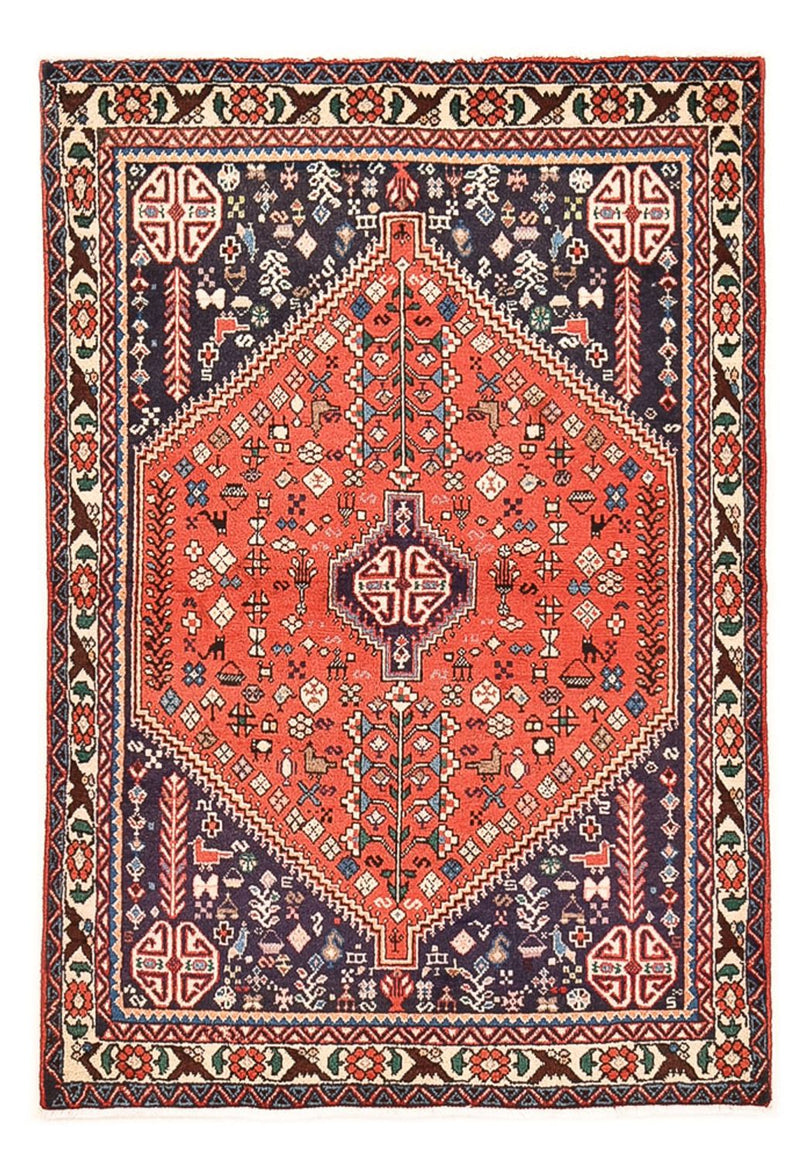 Persisk tæppe - Nomadisk - 142 x 97 cm - rød