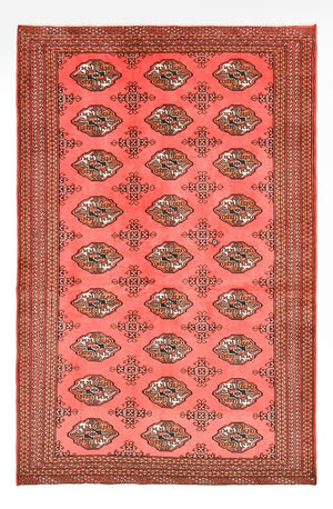 Persisk tæppe - Nomadisk - 195 x 131 cm - rød