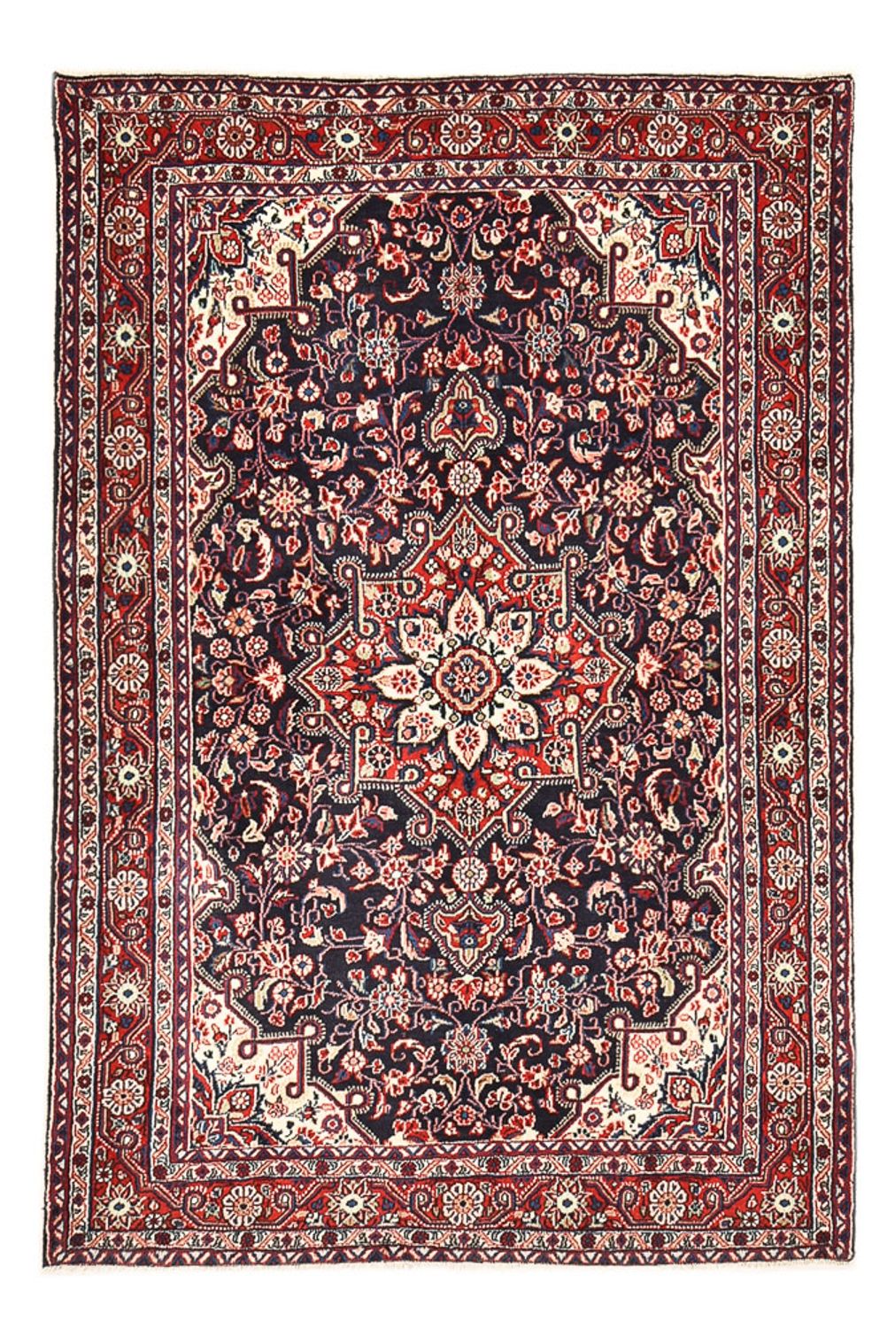 Persisk tæppe - Nomadisk - 172 x 113 cm - rust