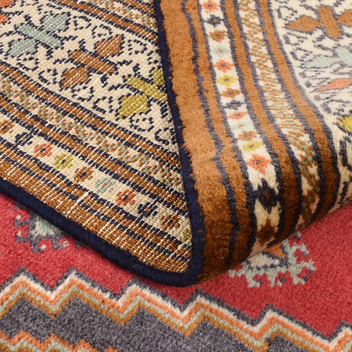 Persisk tæppe - Nomadisk - 174 x 135 cm - flerfarvet