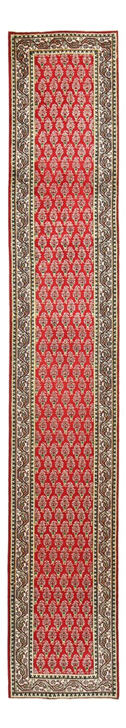 Løber Persisk tæppe - Tabriz - 457 x 71 cm - rød