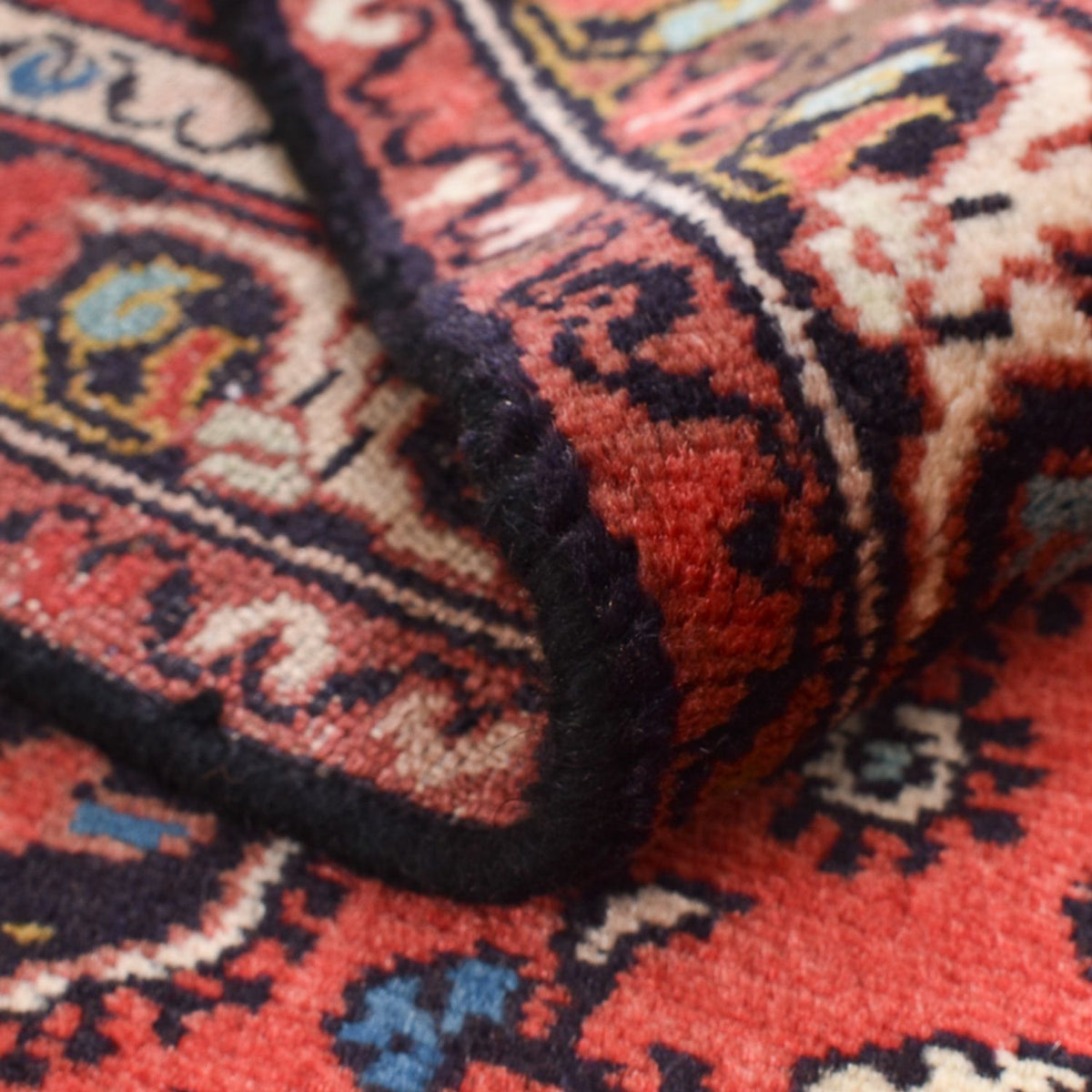 Løber Persisk tæppe - Nomadisk - 420 x 78 cm - rød