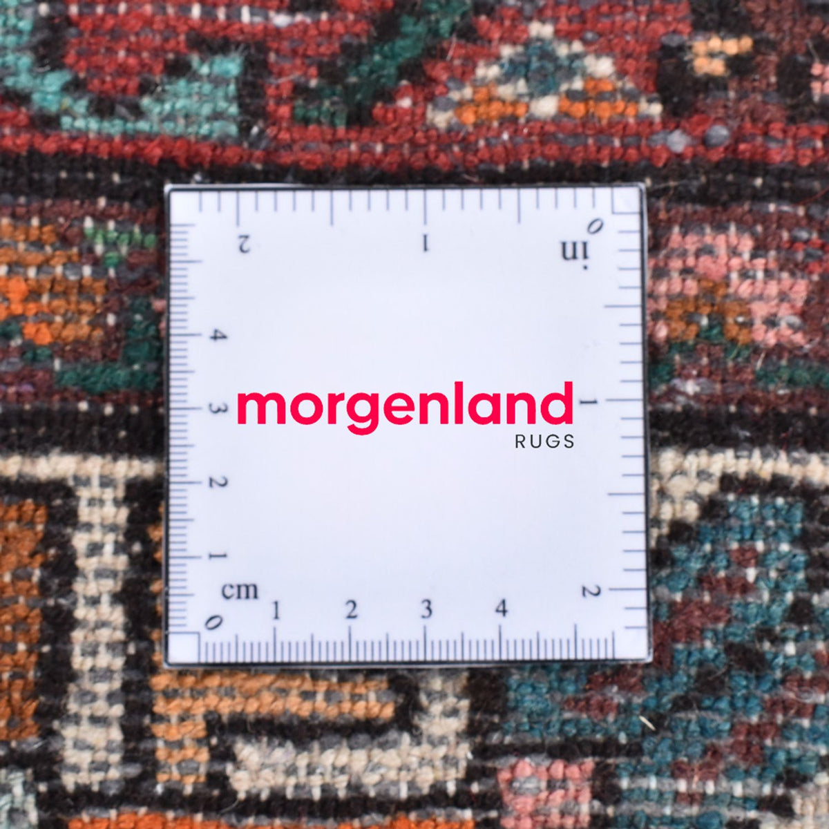 Persisk tæppe - Nomadisk - 163 x 100 cm - mørkerød