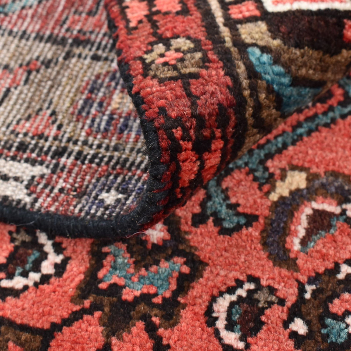 Persisk tæppe - Nomadisk - 154 x 100 cm - lysrød