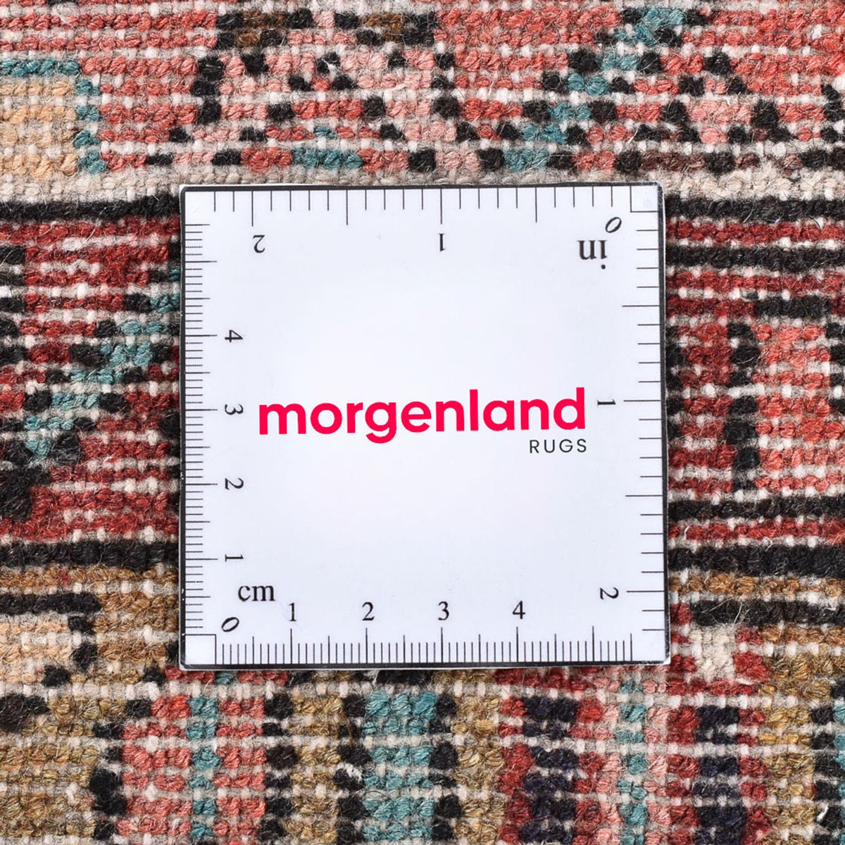 Persisk tæppe - Nomadisk - 154 x 100 cm - lysrød