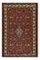 Persisk tæppe - Nomadisk - 150 x 99 cm - mørkerød