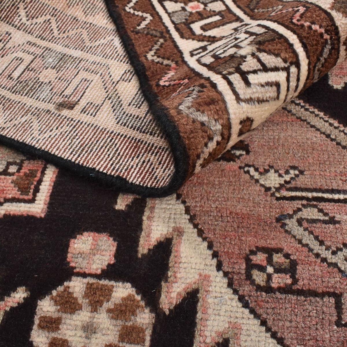 Persisk tæppe - Nomadisk - 198 x 125 cm - flerfarvet