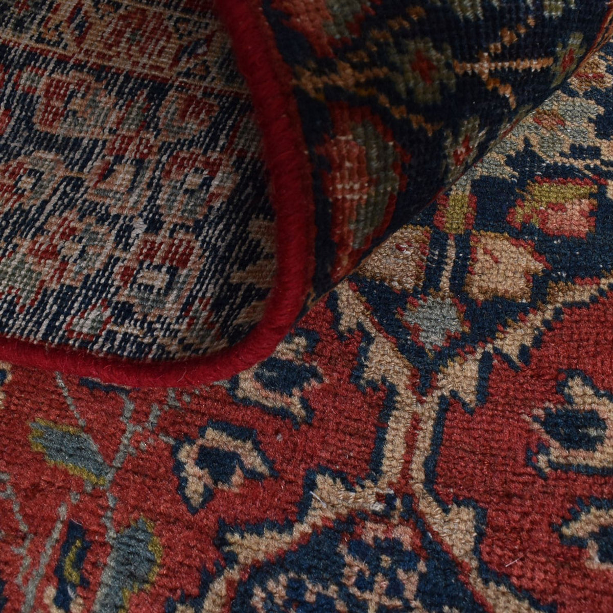 Persisk tæppe - Nomadisk - 175 x 128 cm - rød