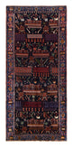 Klardasht Tæppe 382x168cm - Persisk tæppe