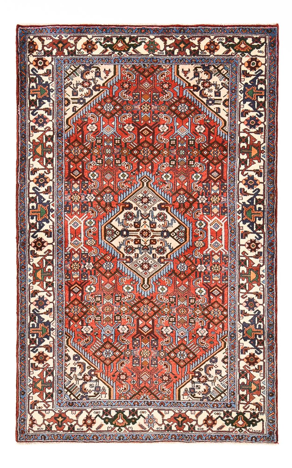 Persisk tæppe - Nomadisk - 184 x 120 cm - flerfarvet