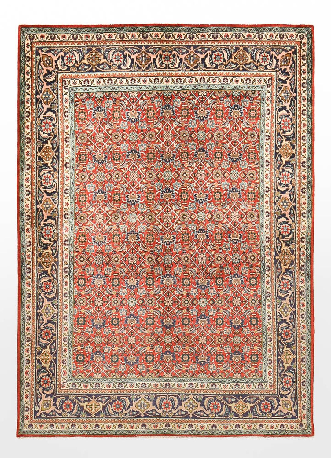 Persisk tæppe - Tabriz - 200 x 141 cm - flerfarvet