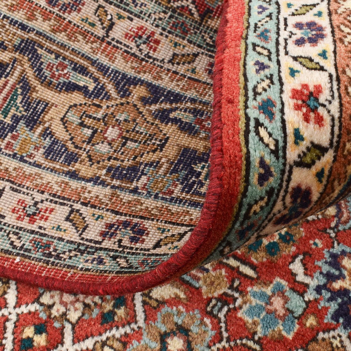 Persisk tæppe - Tabriz - 200 x 141 cm - flerfarvet