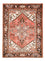 Persisk tæppe - Nomadisk - 205 x 156 cm - lysrød