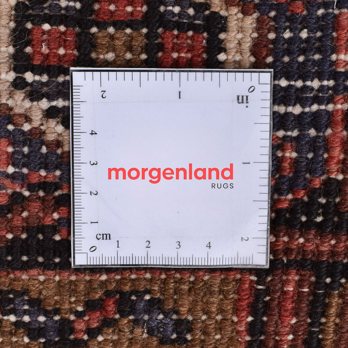 Persisk tæppe - Nomadisk - 205 x 156 cm - lysrød