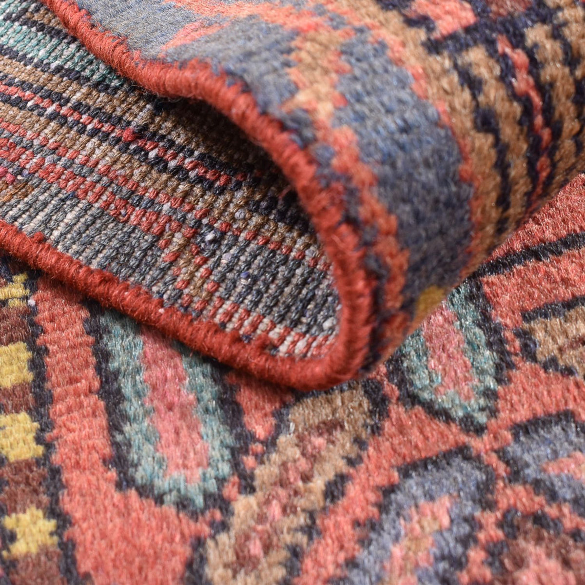 Løber Persisk tæppe - Nomadisk - 294 x 75 cm - rust