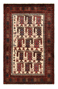 Baluch-tæppe - 155 x 98 cm - beige