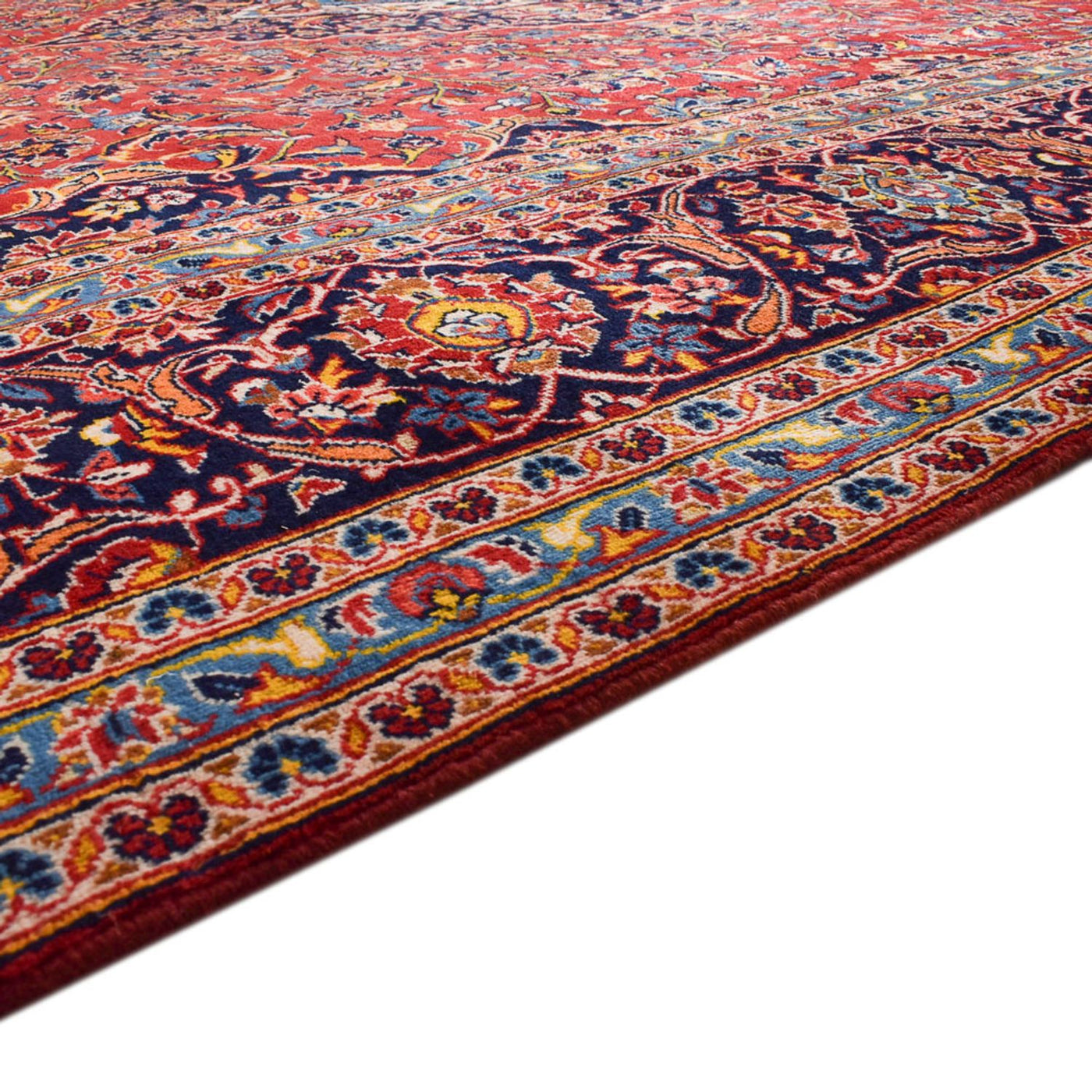 Kashan Tæppe 422x296cm - Persisk tæppe