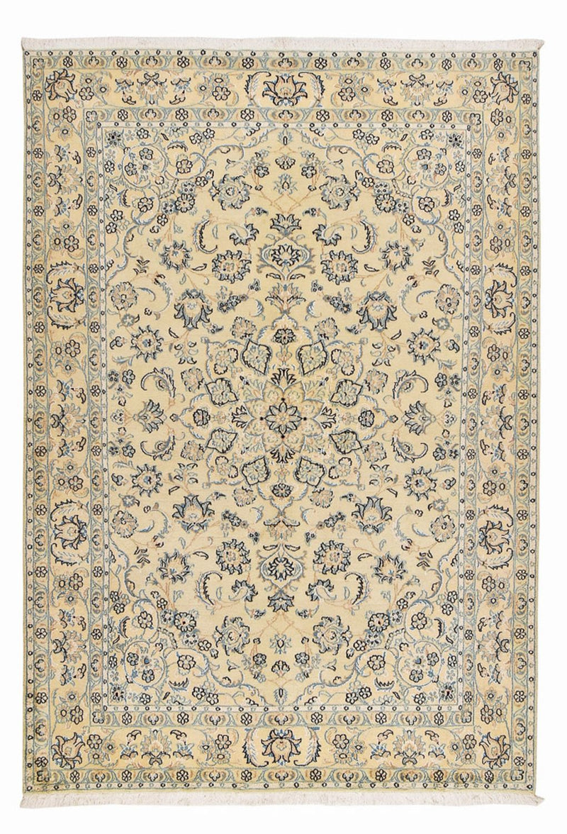 Persisk tæppe - Nain - 286 x 198 cm - sand