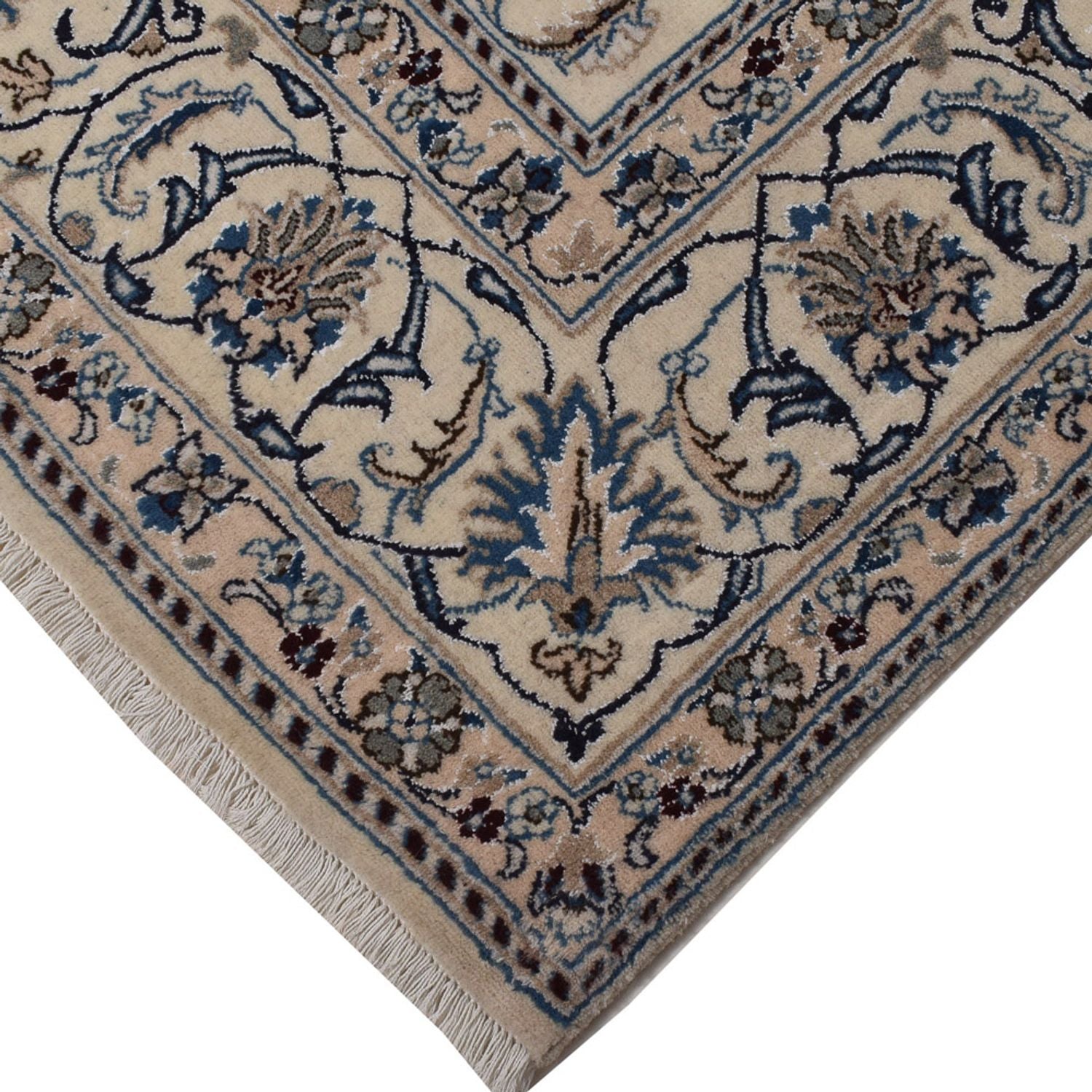 Persisk tæppe - Nain - 300 x 202 cm - beige