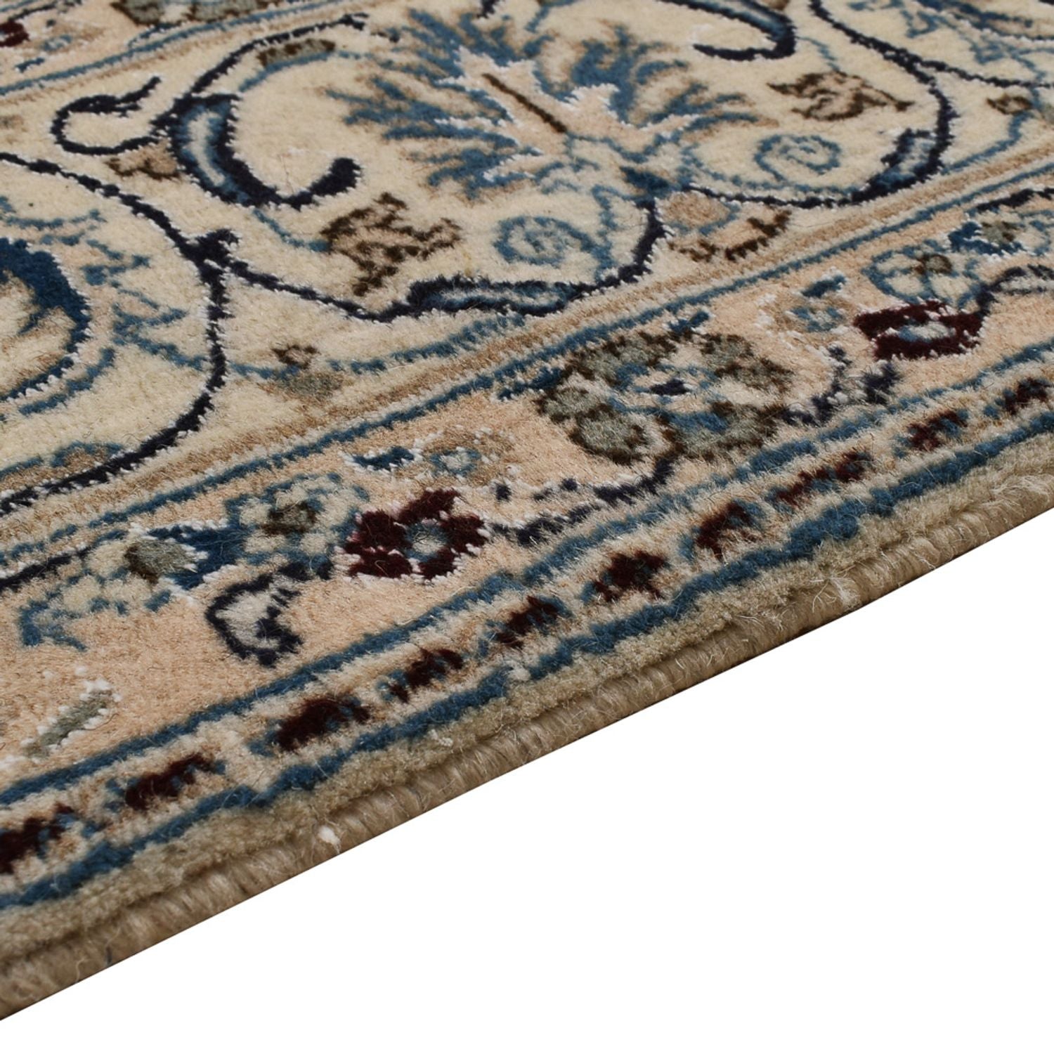 Persisk tæppe - Nain - 300 x 202 cm - beige