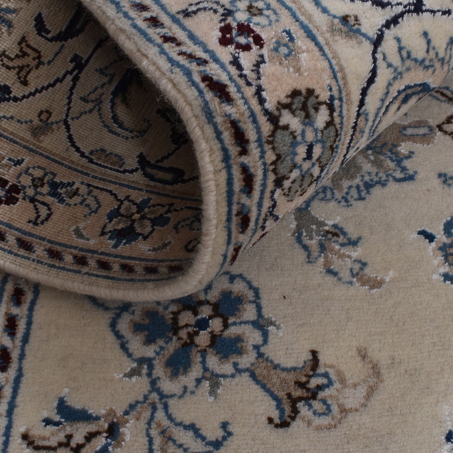 Persisk tæppe - Nain - 300 x 202 cm - beige