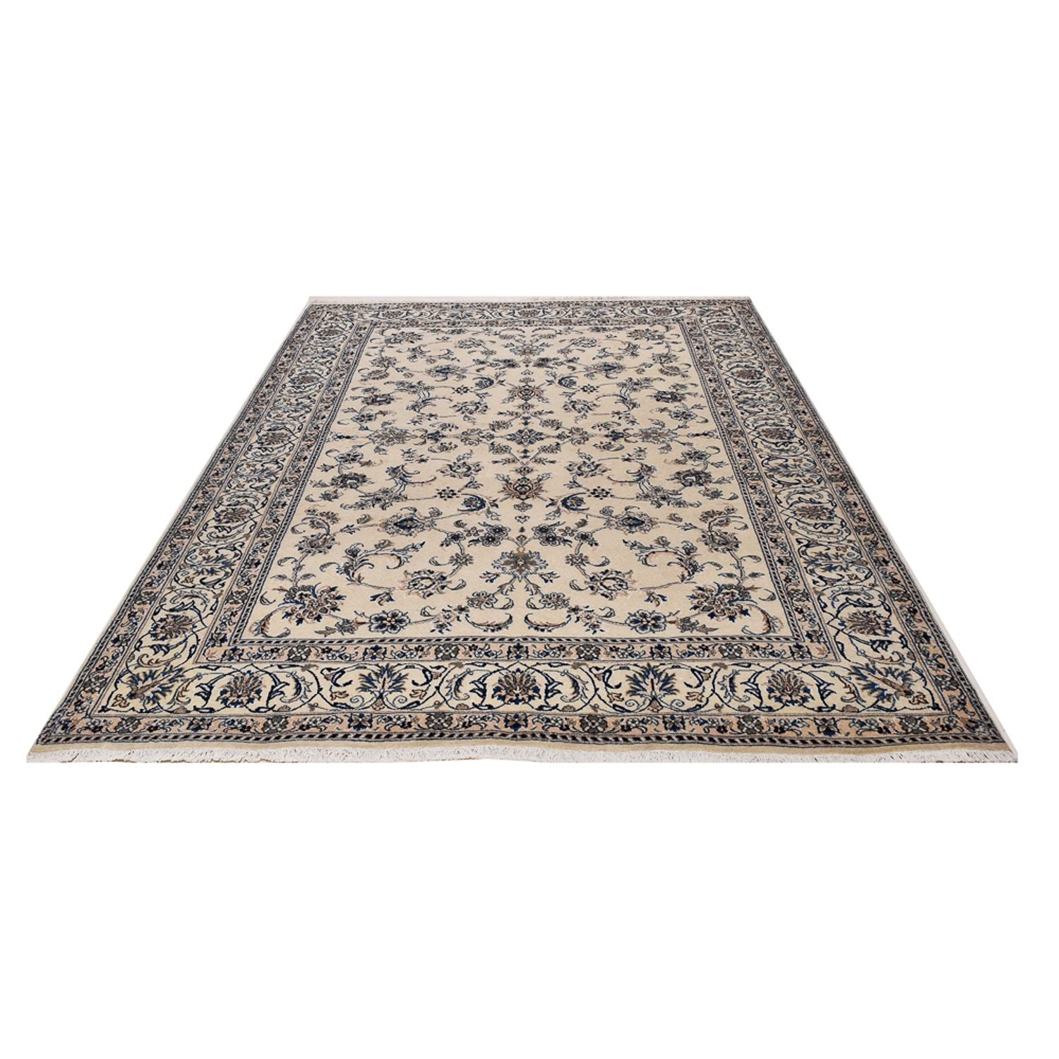 Persisk tæppe - Nain - 300 x 202 cm - beige