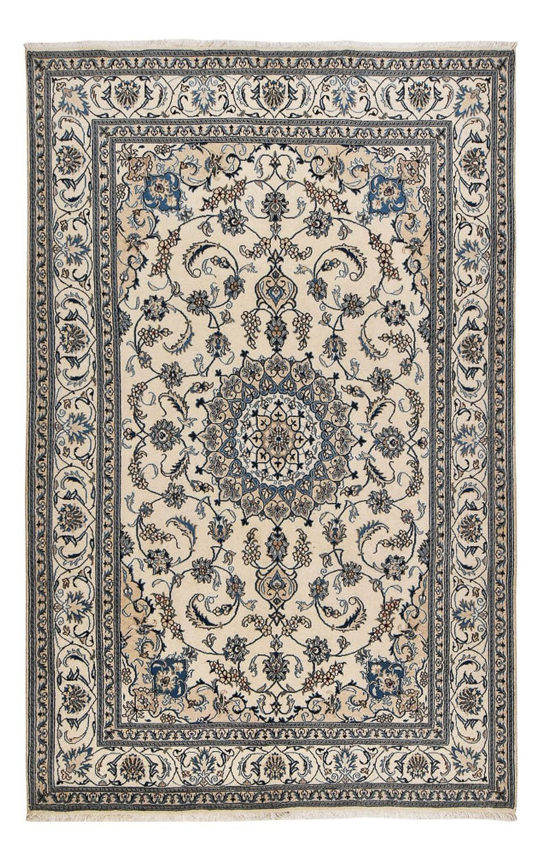 Persisk tæppe - Nain - 303 x 192 cm - beige