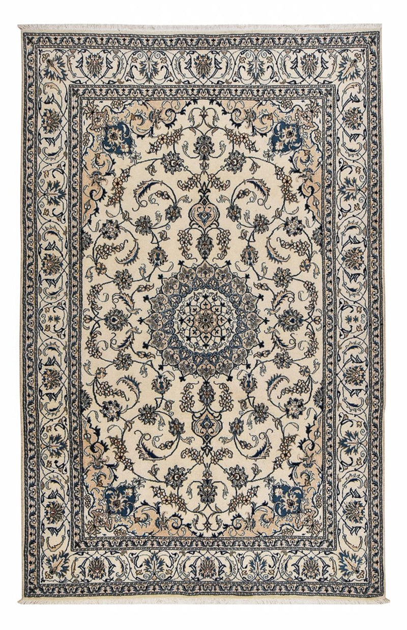Persisk tæppe - Nain - 306 x 192 cm - beige