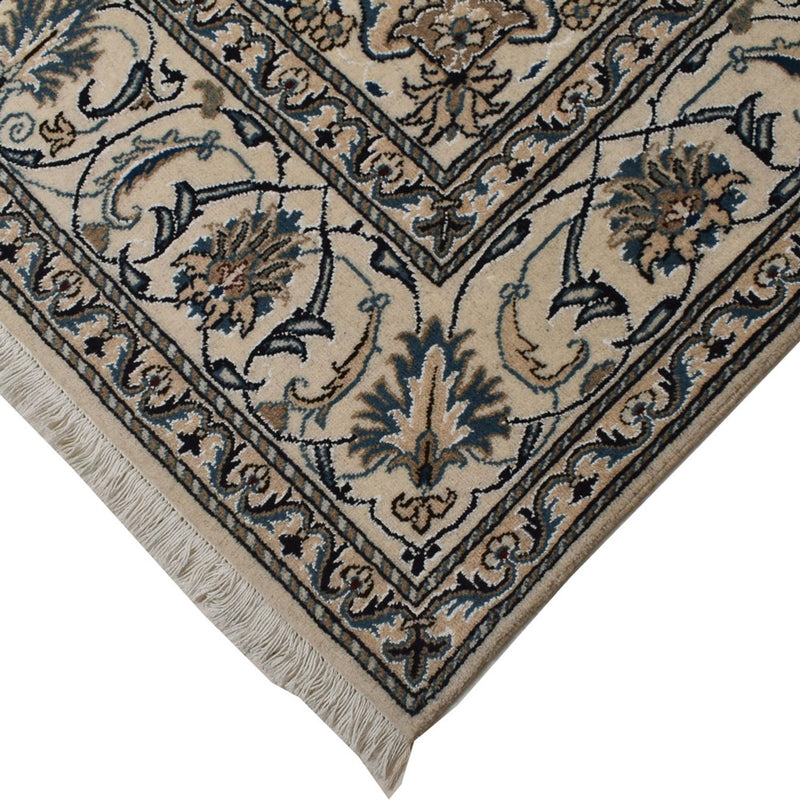 Persisk tæppe - Nain - 306 x 192 cm - beige
