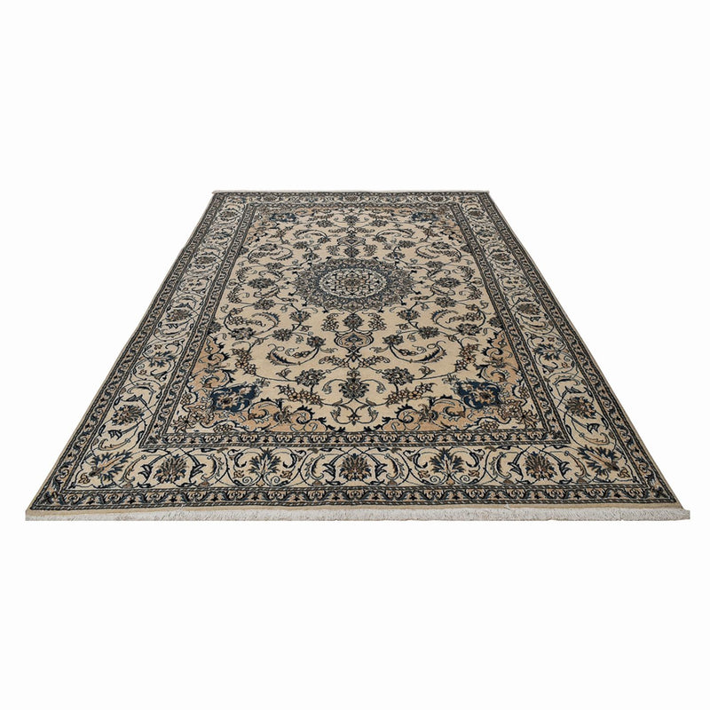 Persisk tæppe - Nain - 306 x 192 cm - beige