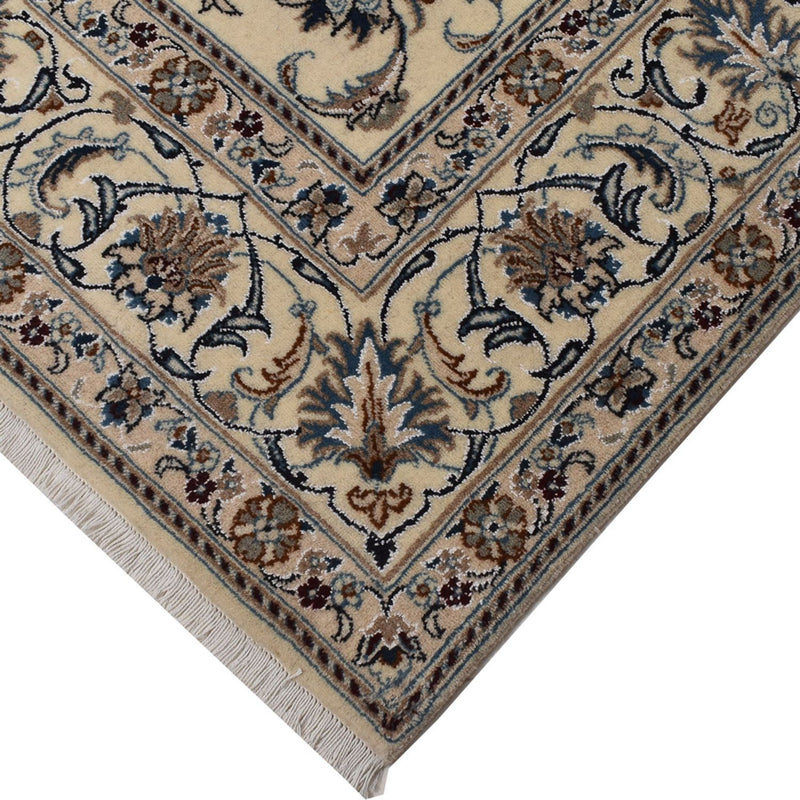 Persisk tæppe - Nain - 297 x 194 cm - beige