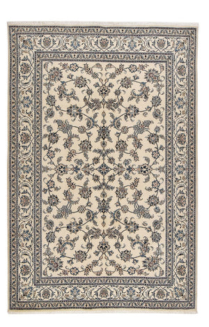 Persisk tæppe - Nain - 299 x 196 cm - beige