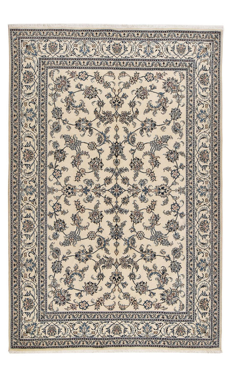 Persisk tæppe - Nain - 299 x 196 cm - beige