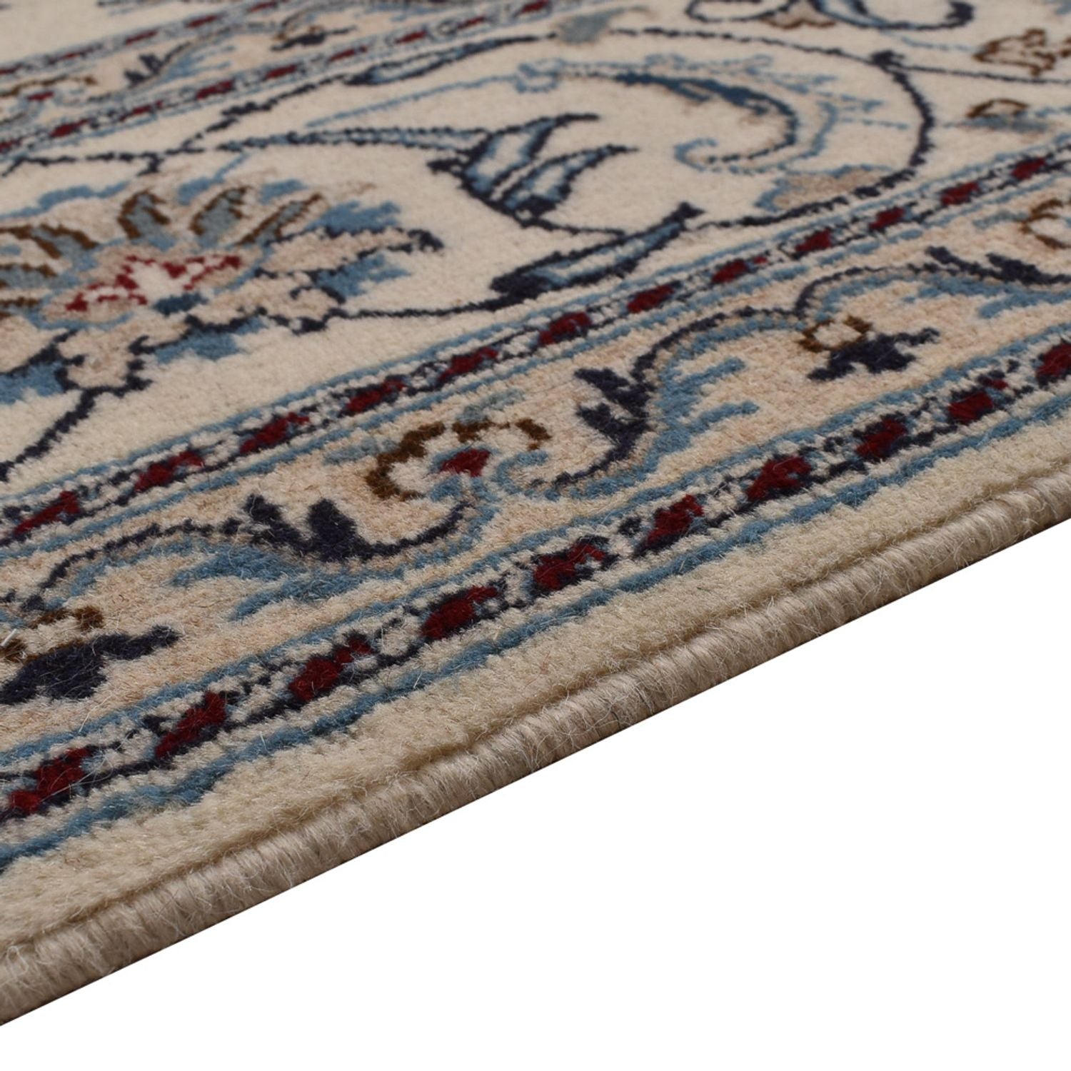 Persisk tæppe - Nain - 299 x 196 cm - beige