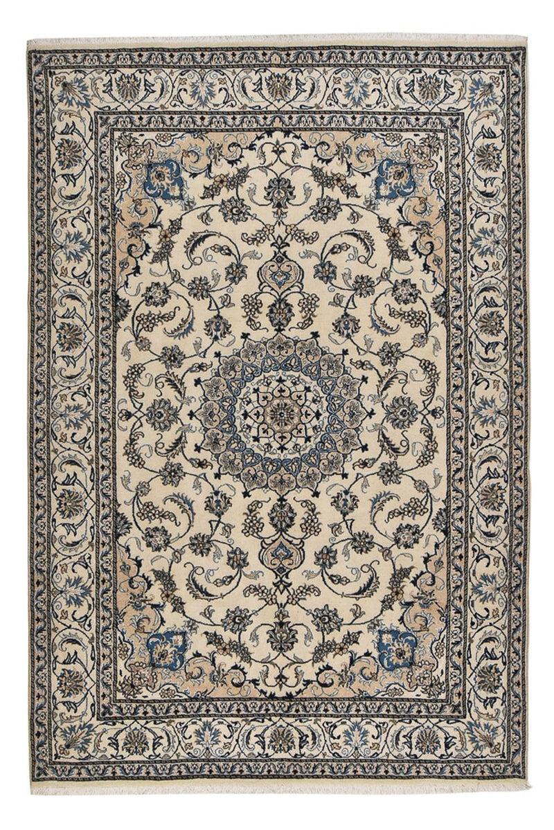 Persisk tæppe - Nain - 293 x 194 cm - beige
