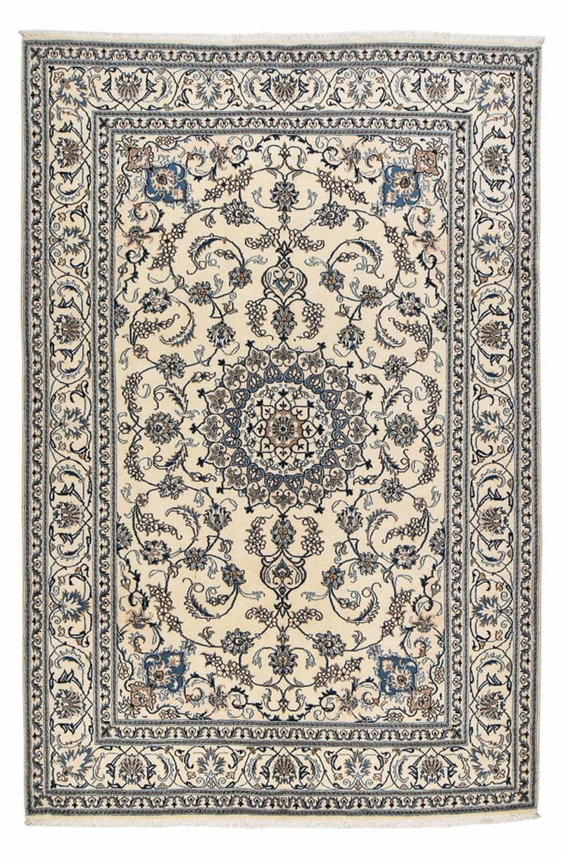Persisk tæppe - Nain - 295 x 194 cm - beige